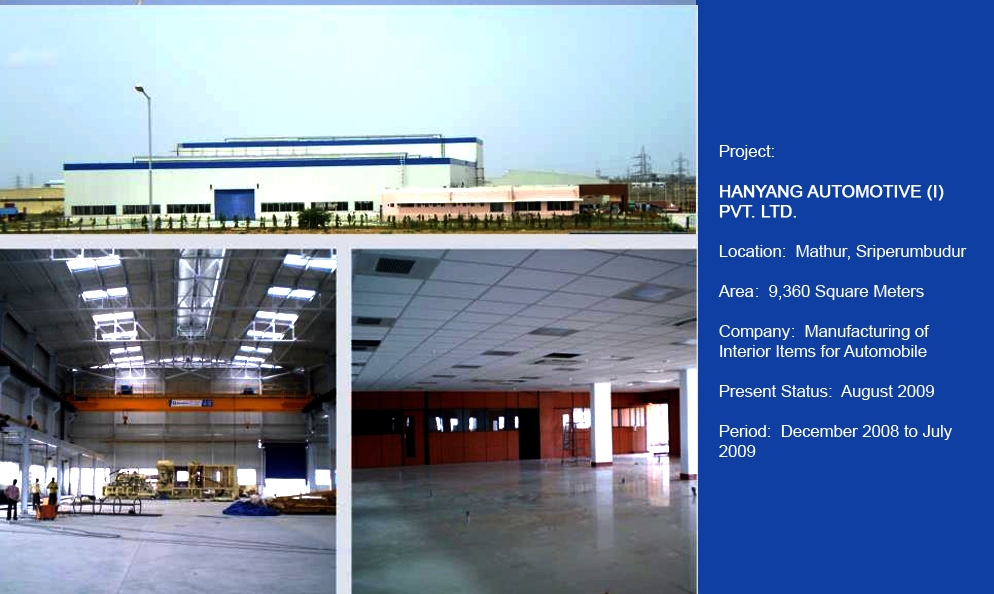 HANYANG AUTOMOTIVE (I) PVT. LTD.